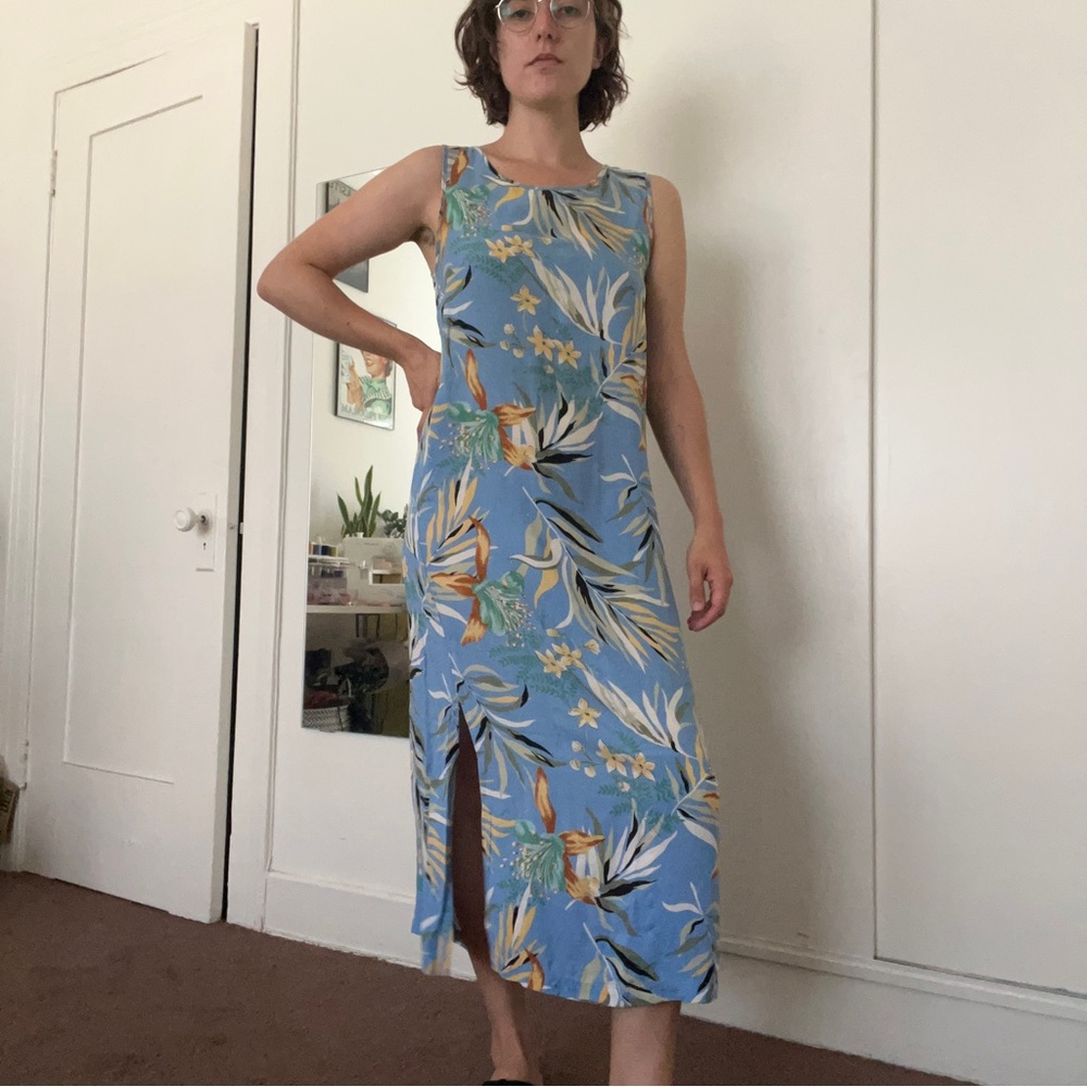 Vintage floral sundress